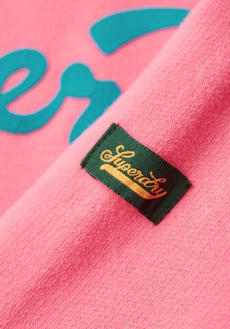 Superdry Sweatshirt in Roze