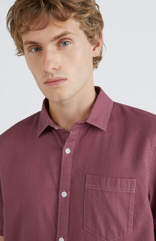 O'NEILL Comfort Fit Hemd 'Chambray' in Rot