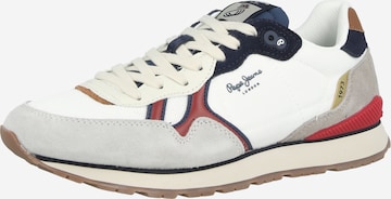 Sneaker bassa 'BRIT ACTIVE' di Pepe Jeans in bianco: frontale
