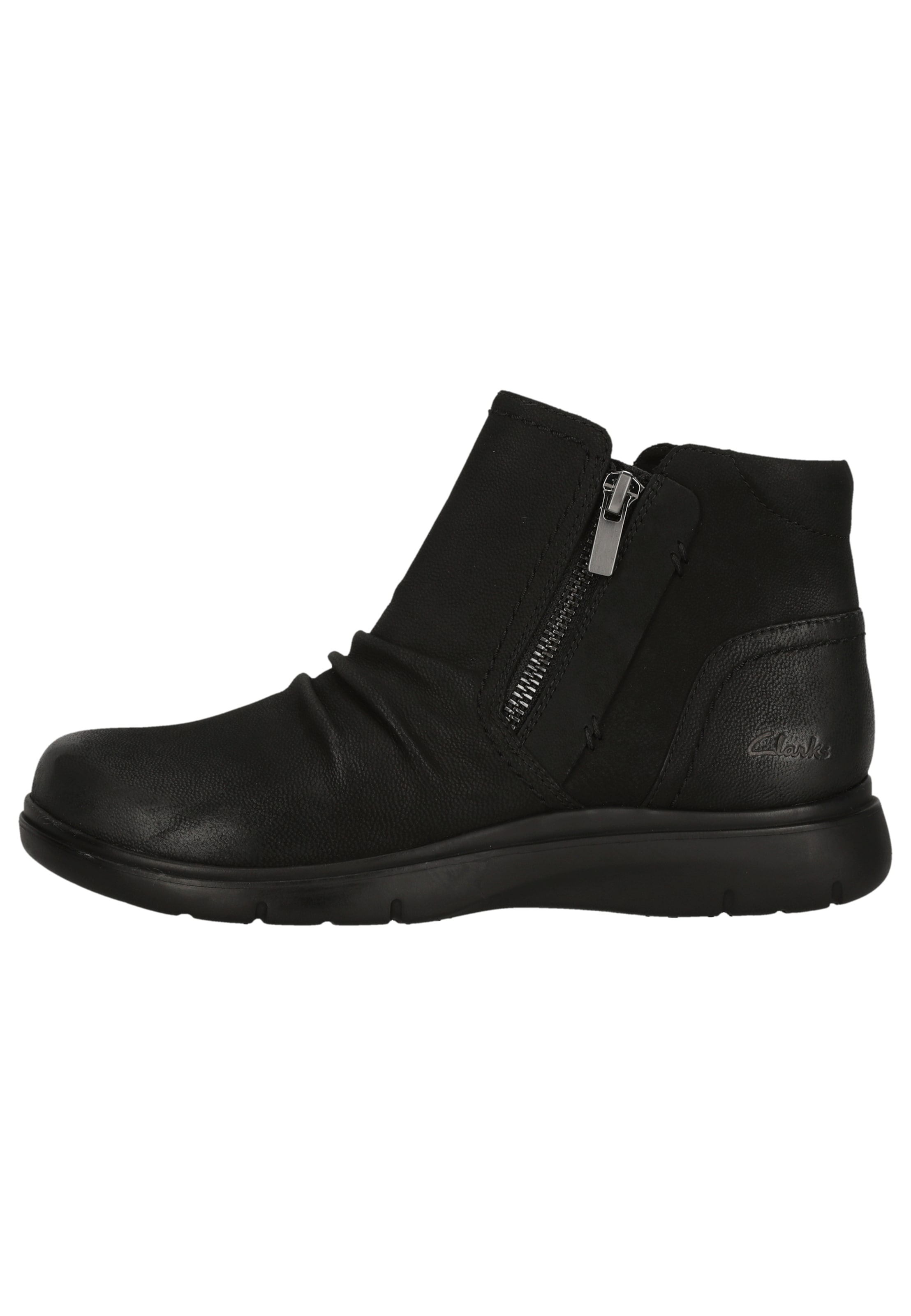 CLARKS Stiefelette in Schwarz