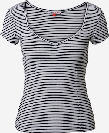 Tommy Jeans - Camiseta en azul: frente