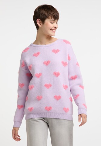 MYMO Sweater in Purple: front