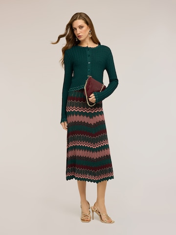 Cardigan MOTIVI en vert