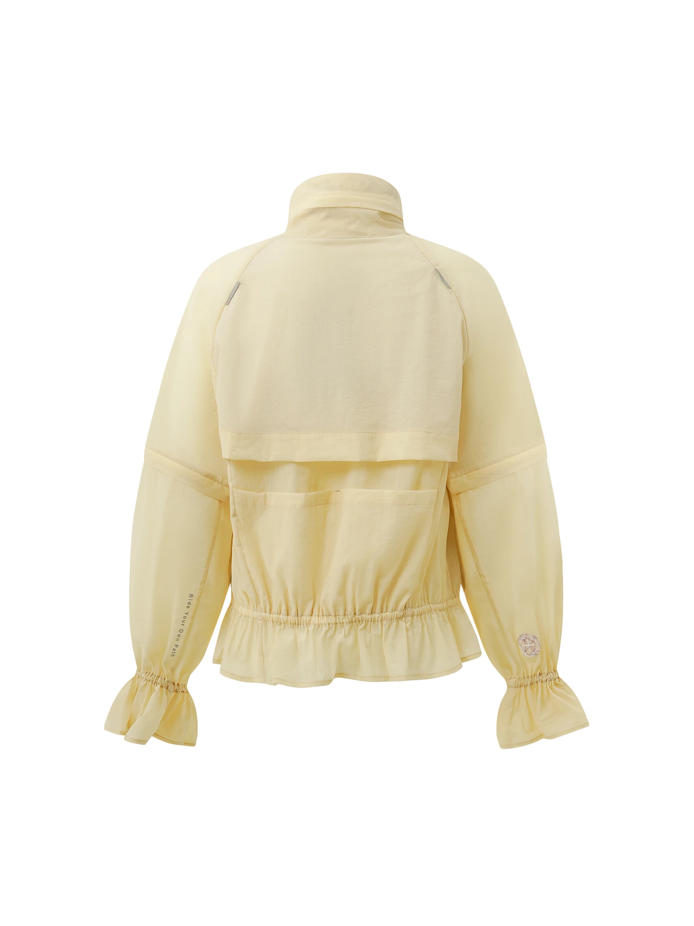 Giacca di mezza stagione 'FlexPaper Nylon 4-in-1 Jacket' di Jelenew in giallo
