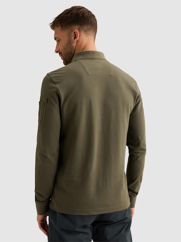 PME Legend - Jersey 'American Classic polo shirt with long sleeves and flight pocket' en verde