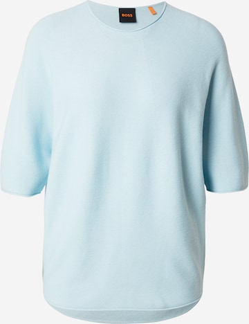 Pullover 'C_Flambers' di BOSS in blu: frontale