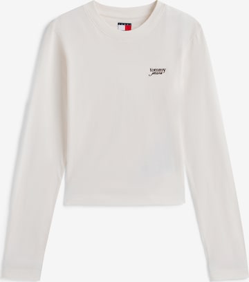 T-shirt Tommy Jeans en blanc : devant