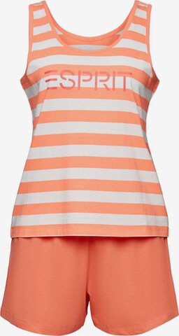 ESPRIT Pyjama in Oranje: voorkant