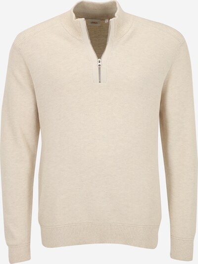 s.Oliver Men Big Sizes Sweater in Beige, Item view