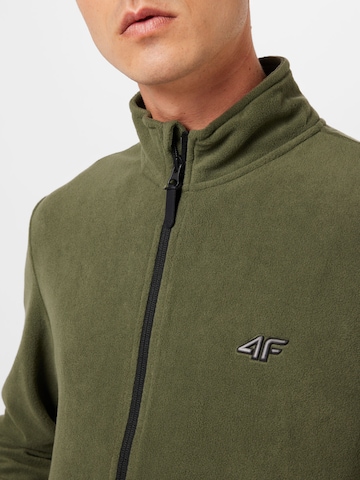 4F Funktionele fleece-jas in Groen