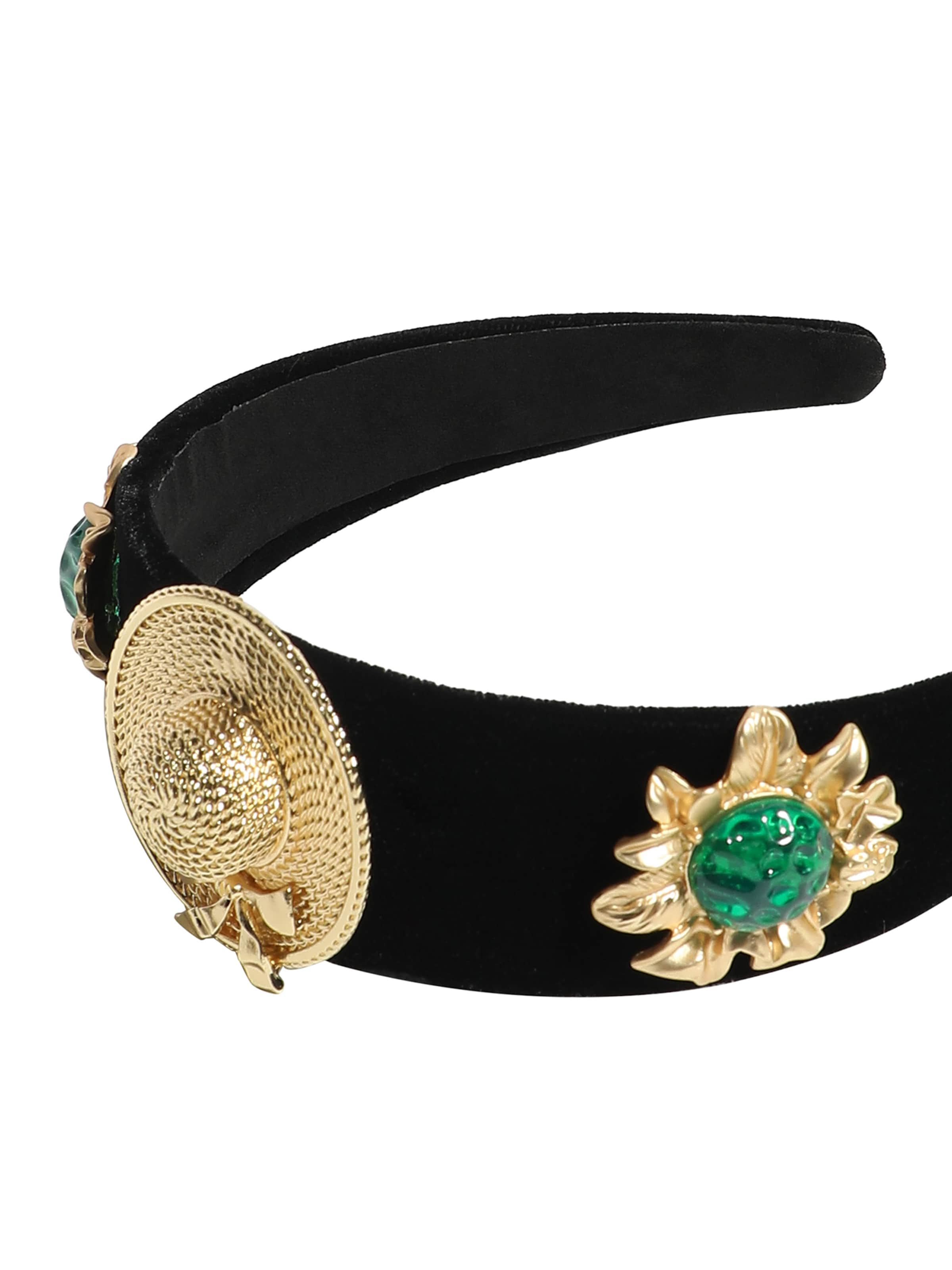 Ornamento per i capelli 'Shaina' di SOHI in nero