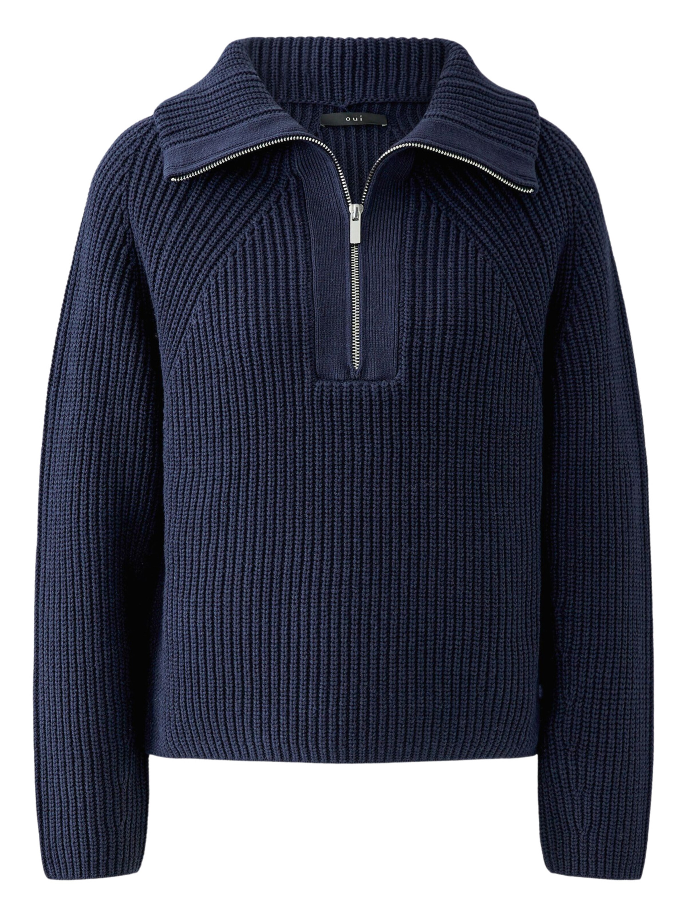 OUI Pullover in Blau: Vorderseite