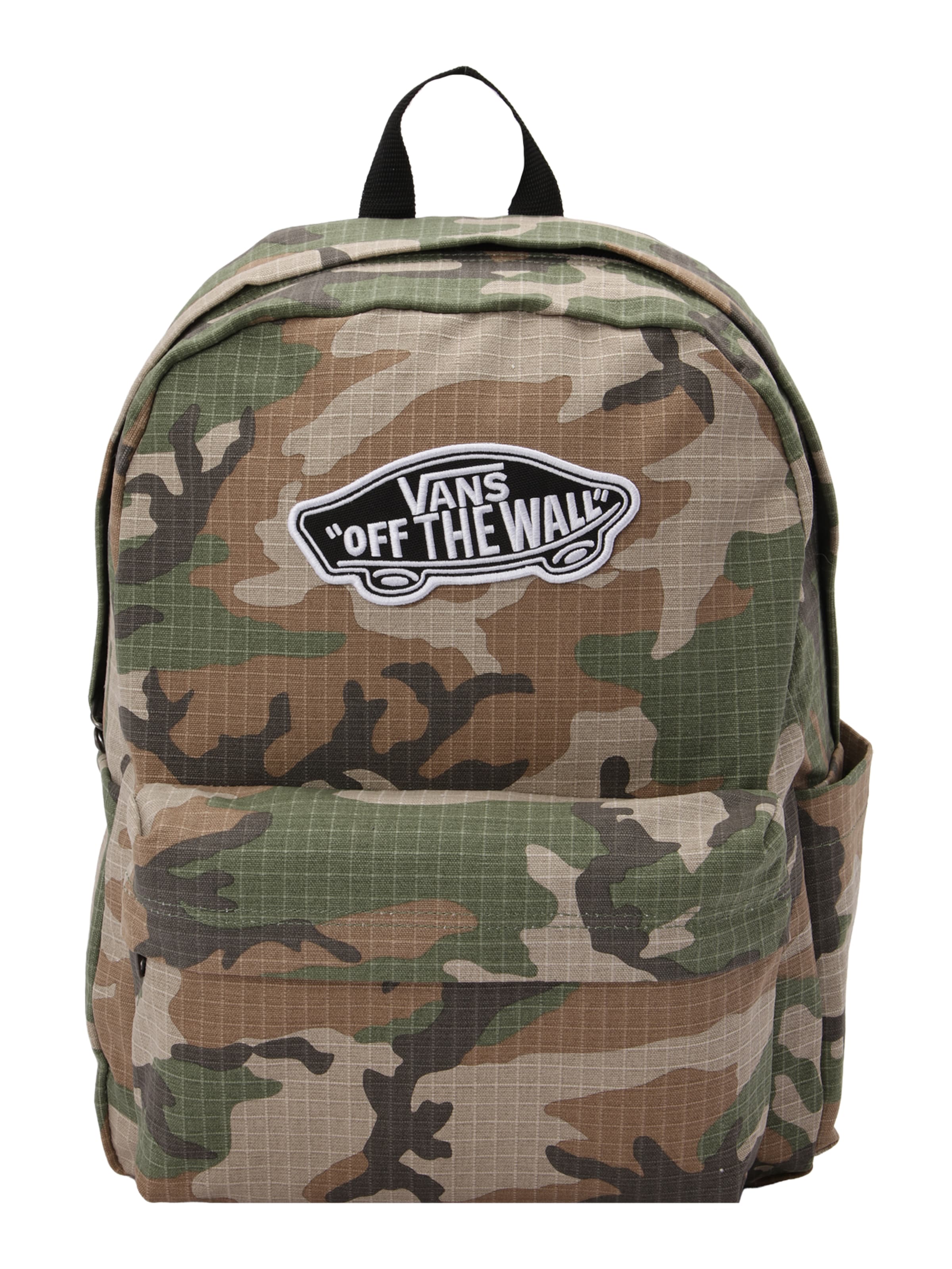 VANS - Mochila 'Old Skool' en marrón: frente