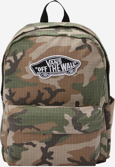 Kuprinė 'Old Skool' iš VANS, spalva – tamsiai ruda / brokato spalva / tamsiai ruda / alyvuogių spalva, Prekių apžvalga