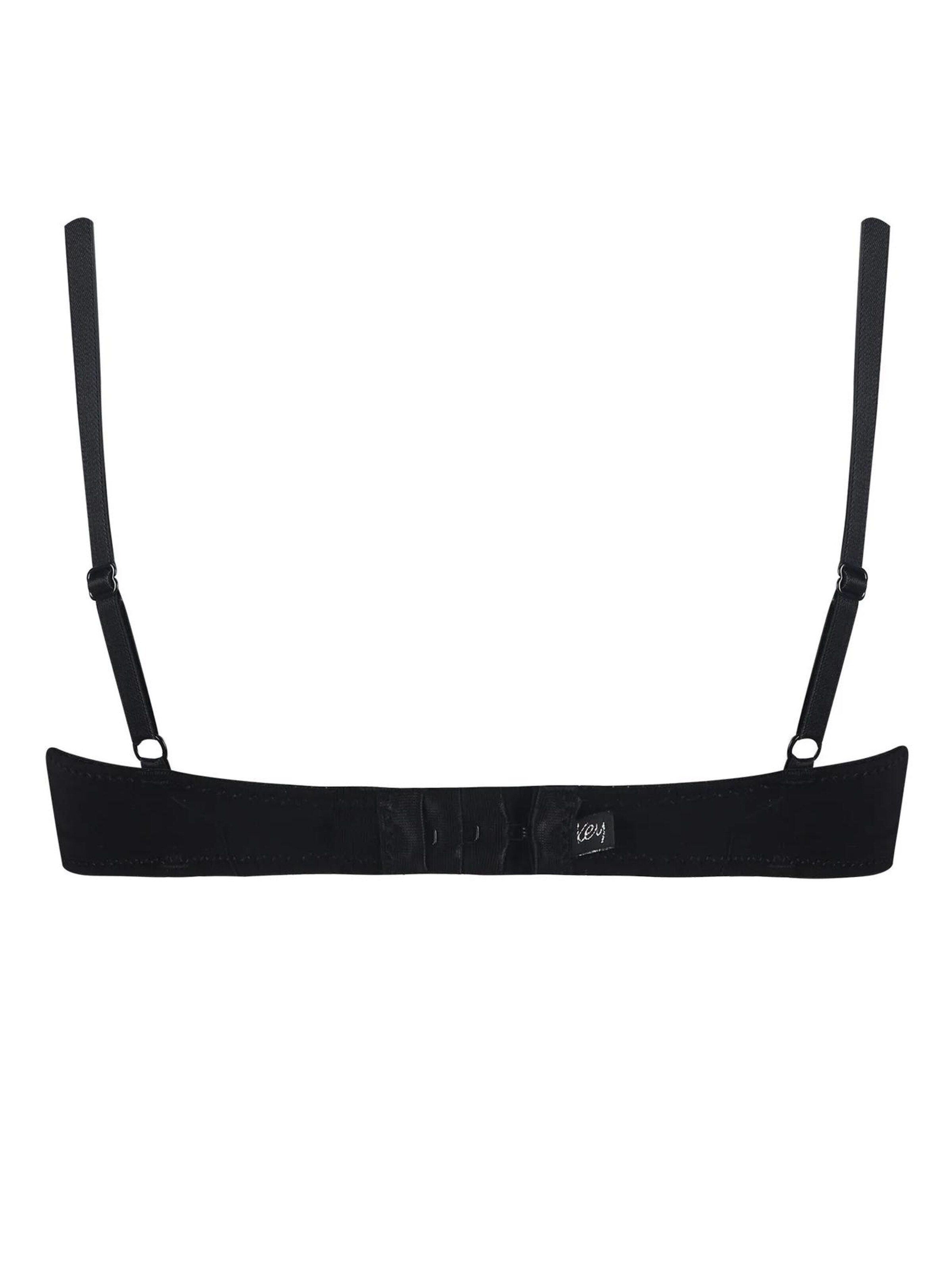 Key T-shirt Bra 'Biustonosz TBM 120' in Black