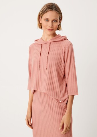 s.Oliver Sweatshirt in Pink: Vorderseite
