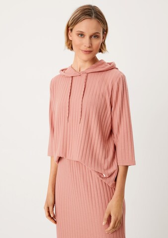 s.Oliver Sweatshirt in Pink: predná strana