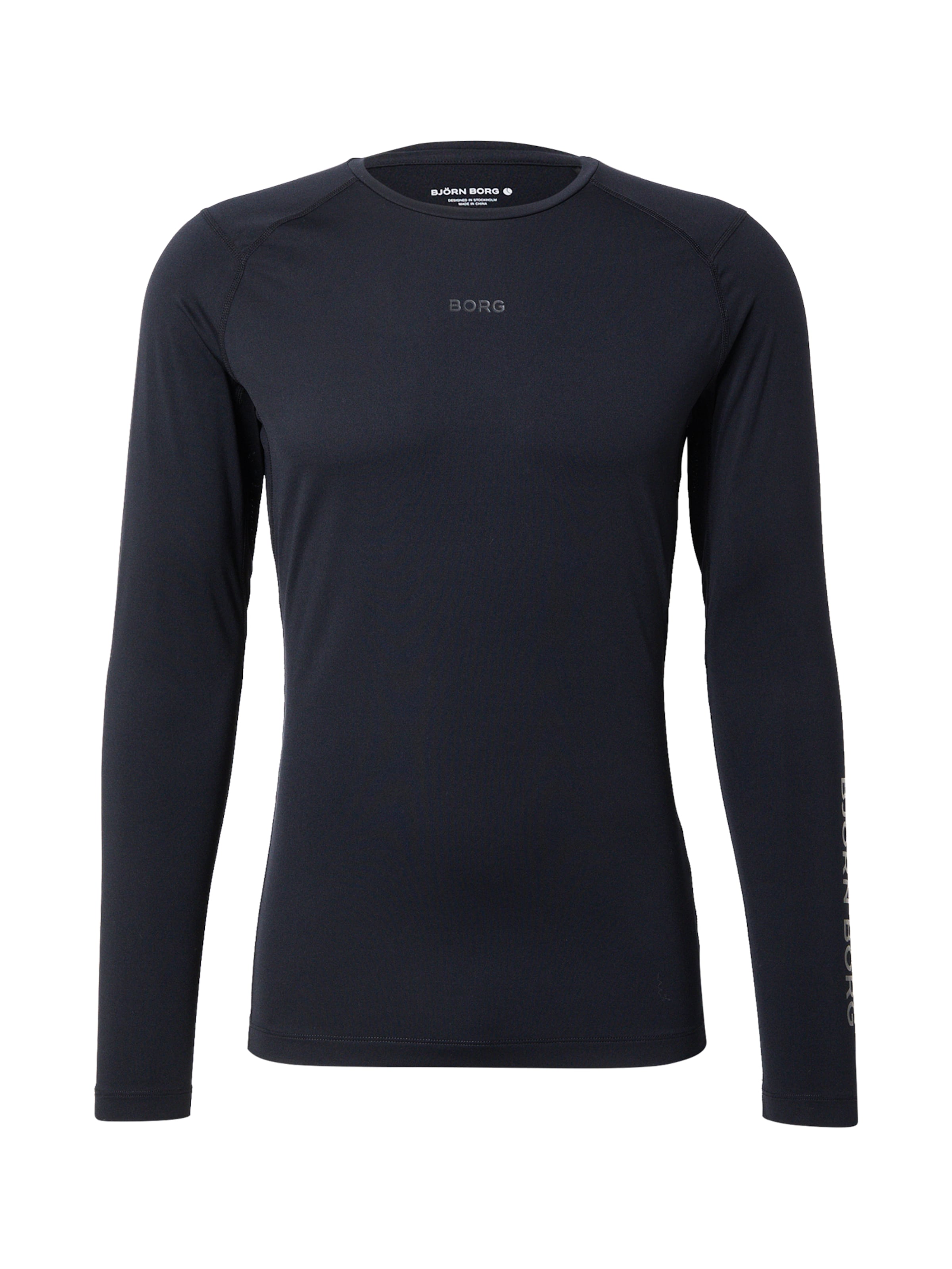 Tricou funcțional de la BJÖRN BORG pe negru: față