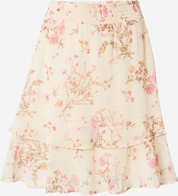 VERO MODA Skirt 'ROSA' in Beige: front