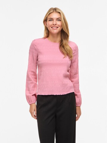 VILA Shirts 'VIVILJA' i pink: forside