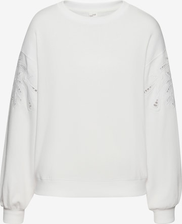 VIVANCESweater majica - bijela boja: prednji dio