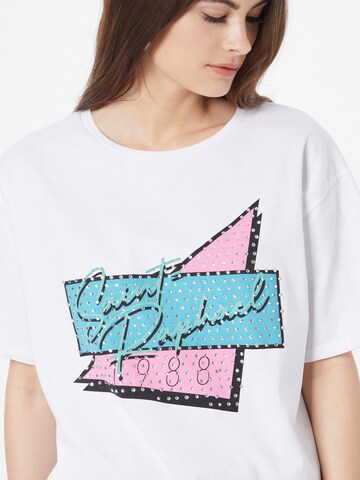 T-shirt 'SAINT' River Island en blanc