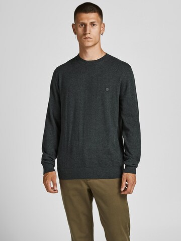 JACK & JONES Trui 'Ray' in Grijs: voorkant