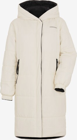 Manteau fonctionnel 'Anna' Didriksons en blanc : devant