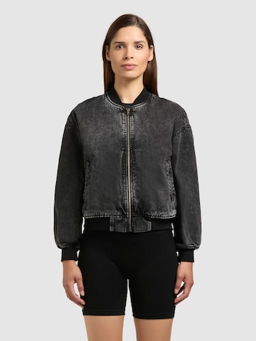 khujo Between-season jacket 'Clara' in Black: front