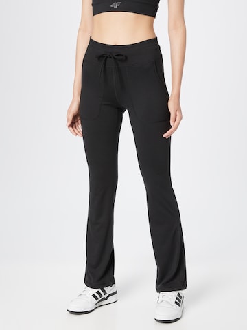 ONLY PLAY Flared Workout Pants ' Jazz ' in Black: front