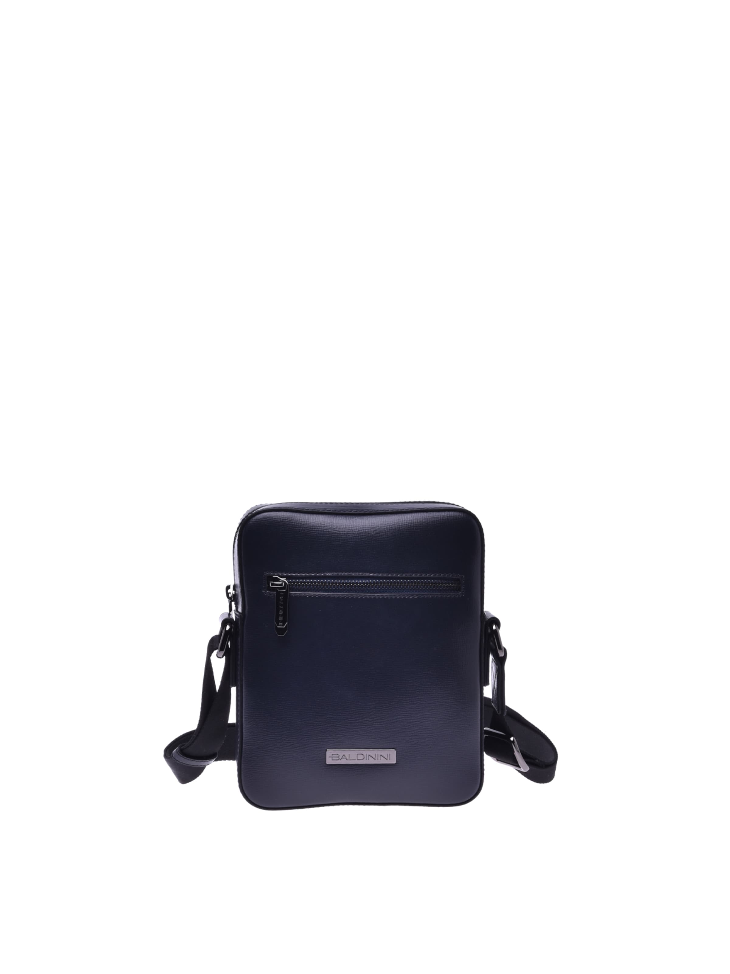 BALDININI Schoudertas in Blauw: voorkant