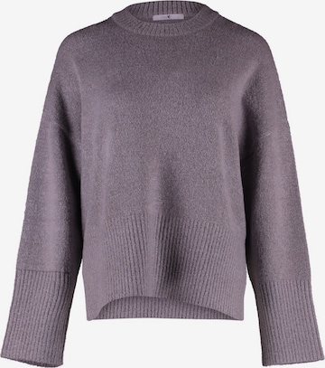 Hailys Pullover 'Do44rothea' in Grau: Vorderseite