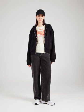 Superdry Tričko - Béžová