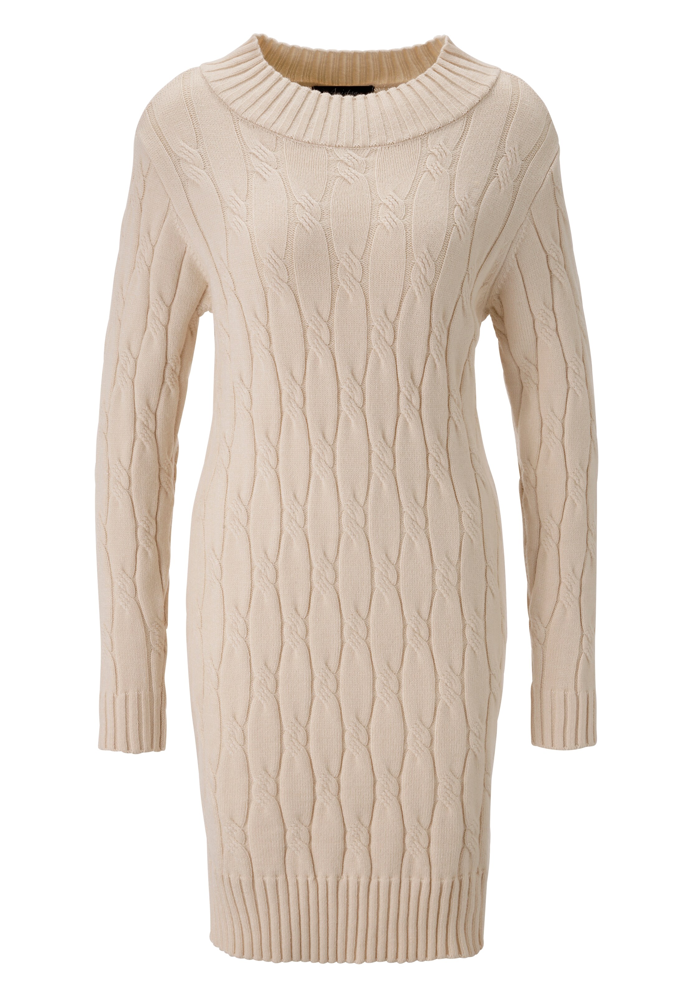 Aniston SELECTED Kleid in Beige: Vorderseite