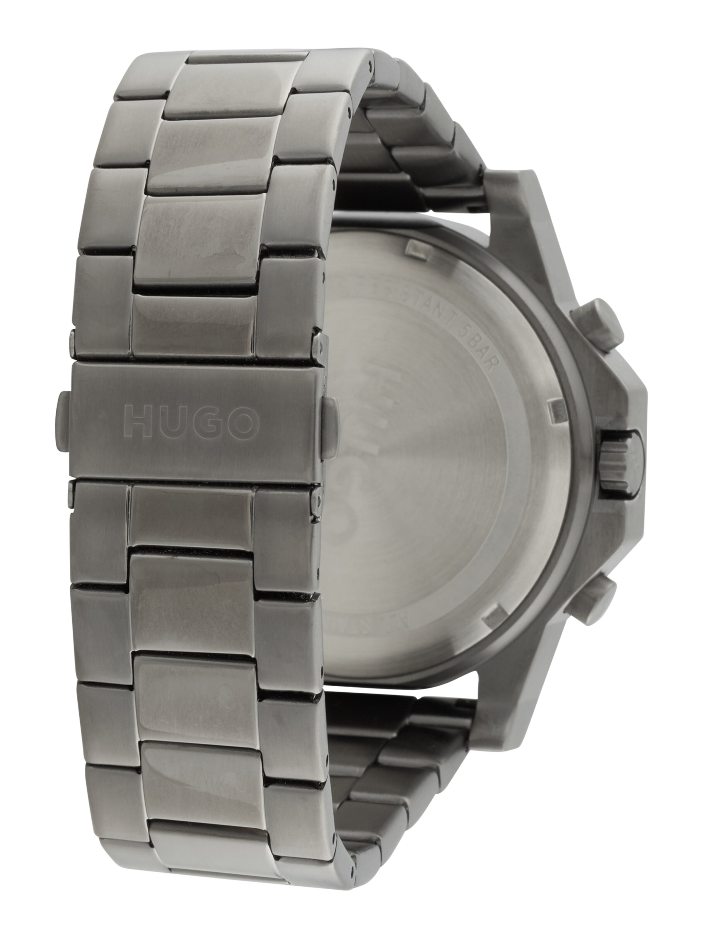 HUGO Uhr '#BRAVE' in Grau