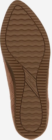 SKECHERS - Sapato Slip-on 'CLEO SAWDUST' em castanho