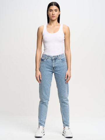 BIG STAR Tapered Jeans 'Maggie' in Blauw
