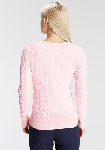 DELMAO Pullover in Pink