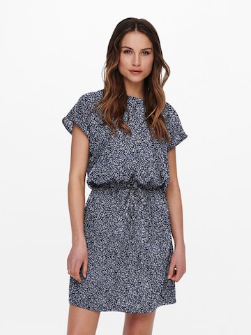 ONLY Letní šaty 'Marianna Myrina' – modrá: přední strana