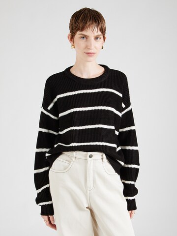 QS Pullover in Schwarz: Vorderseite