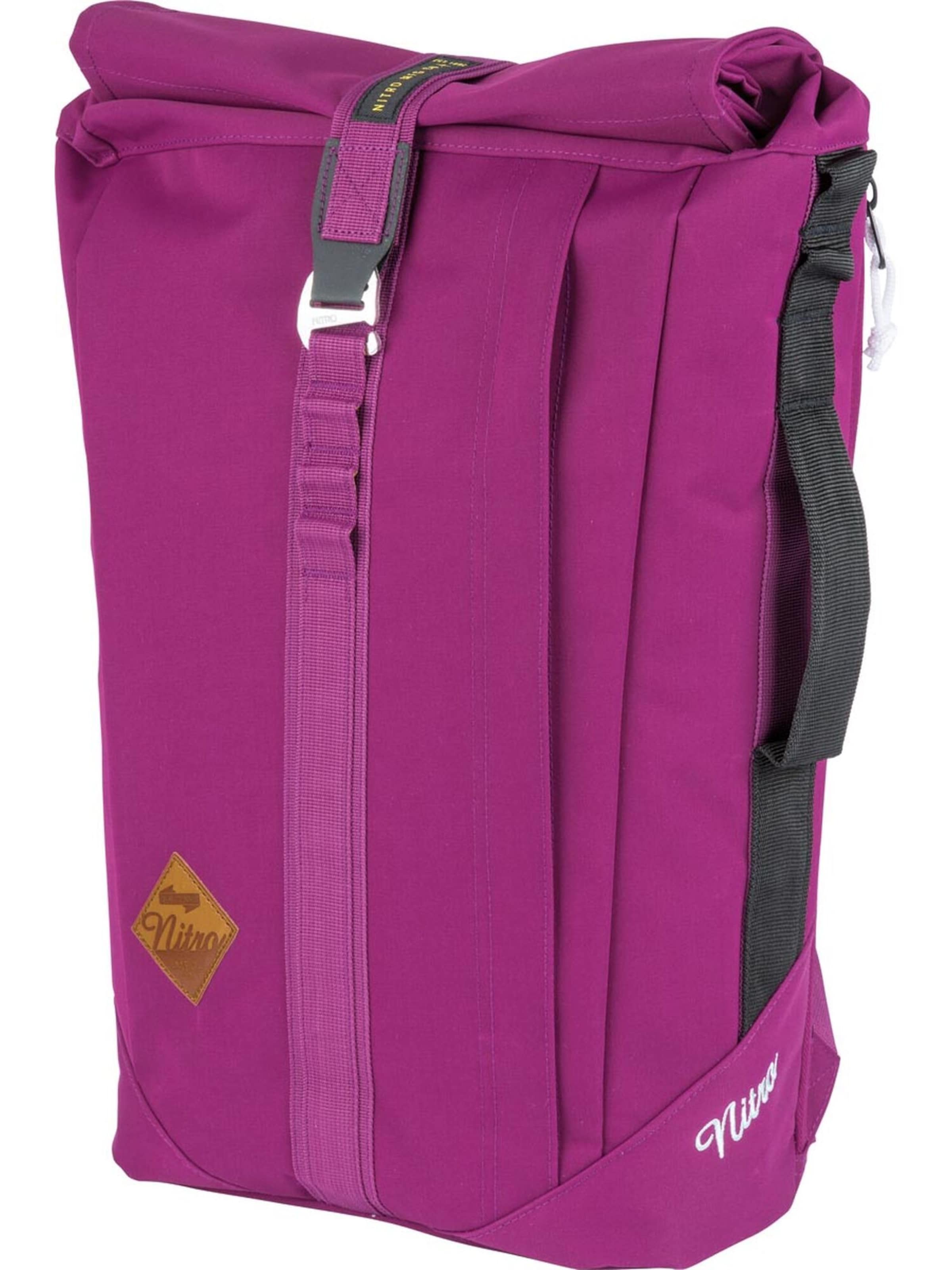 NitroBags Backpack 'SCRAMBLER' in Pink: front