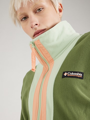 COLUMBIA Athletic Jacket in Green