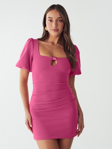 Abito da cocktail 'GOLDIE' di BWLDR in rosa: frontale