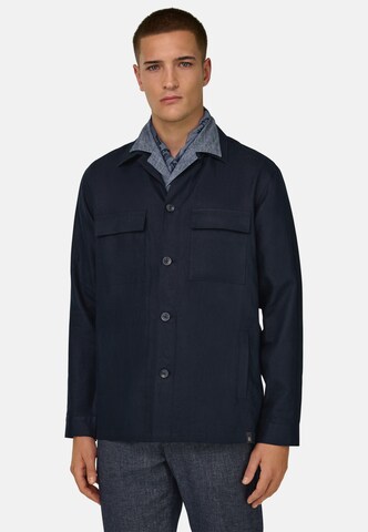 Boggi Milano Jacke in Blau: Vorderseite