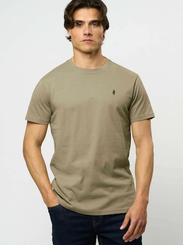 MCS Comfort Fit Skjorte ' Ohio ' i beige