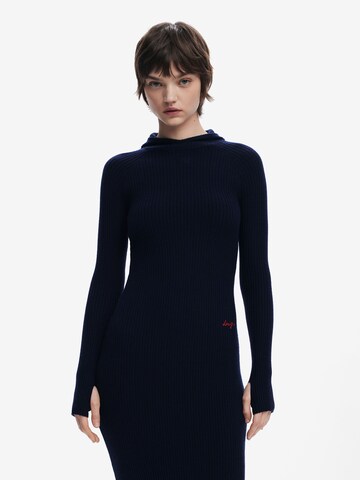 Abito in maglia di Desigual in blu