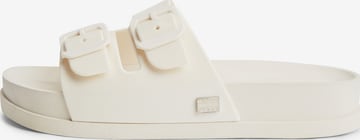 smėlio Tommy Jeans Šlepetės 'Jelly': priekis