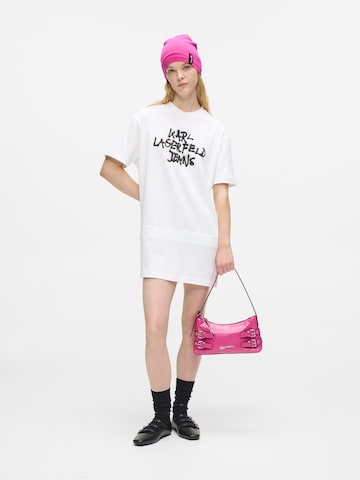 KARL LAGERFELD JEANS - Bolso de hombro en rosa