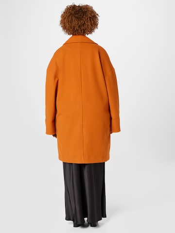 Dorothy Perkins Curve Between-seasons coat in Orange