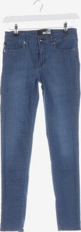 Love Moschino Jeans in 26 in Blue: front